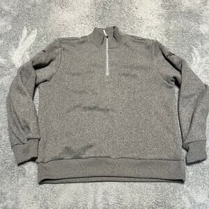 The North Face Fleece Mens XL Gray Half Zip Pullover Sweater Jacket Sweatshirt
